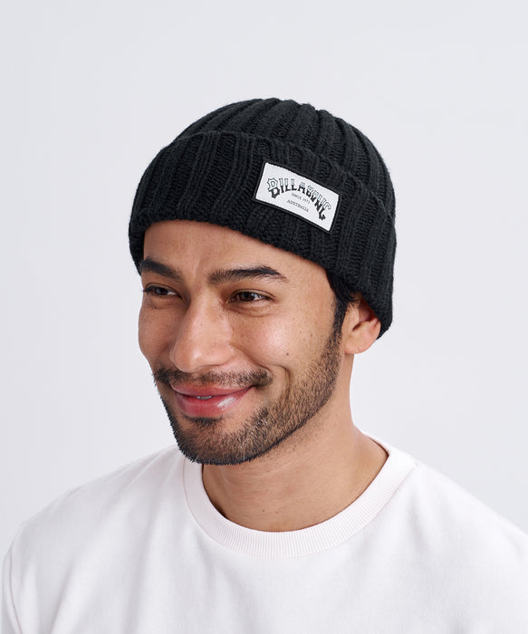 BILLABONG メンズ LOW GG DOUBLE BEANIE ビーニー 【2026年秋冬モデル】 BLK / F