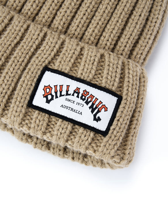 BILLABONG メンズ LOW GG DOUBLE BEANIE ビーニー 【2026年秋冬モデル】 KHA / F