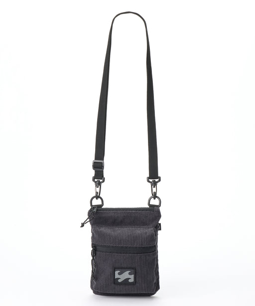 BILLABONG メンズ CORDUROY PHONE SACOCHE ショルダーバッグ 【2026年秋冬モデル】 BLK / F