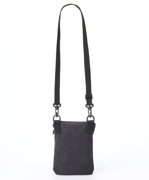 BILLABONG メンズ CORDUROY PHONE SACOCHE ショルダーバッグ 【2026年秋冬モデル】 BLK / F