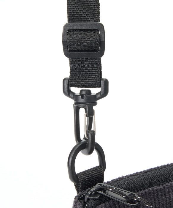 BILLABONG メンズ CORDUROY PHONE SACOCHE ショルダーバッグ 【2026年秋冬モデル】 BLK / F
