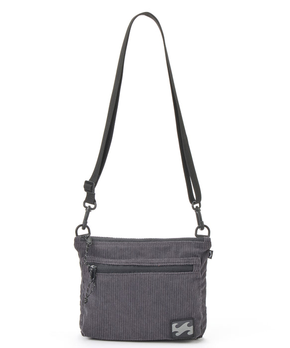 BILLABONG メンズ CORDUROY SACOCHE ショルダーバッグ 【2026年秋冬モデル】 BLK / F