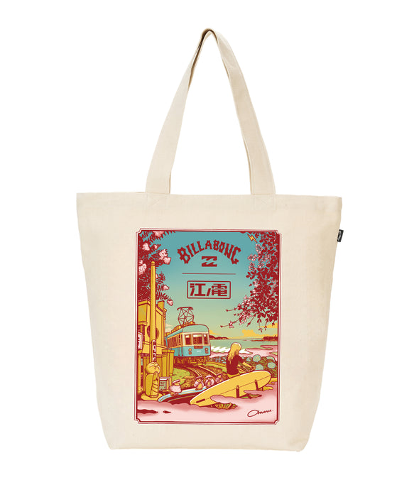 BILLABONG メンズ ENODEN TOTEBAG トートバッグ 【江ノ電×BILLABONG】【2026年秋冬モデル】
