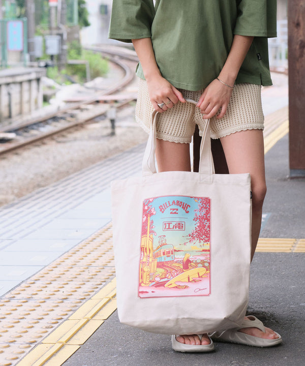 BILLABONG 男裝 ENODEN TOTEBAG 托特包 【江之電×BILLABONG】【2026年秋冬款】