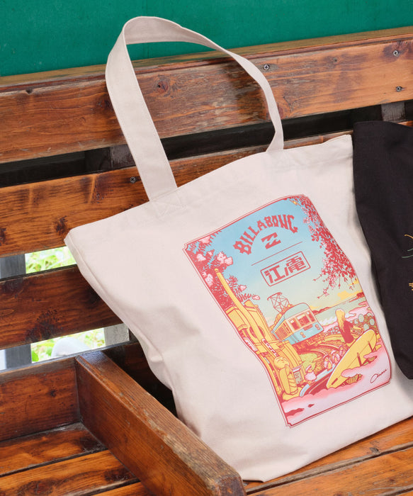 BILLABONG メンズ ENODEN TOTEBAG トートバッグ 【江ノ電×BILLABONG】【2026年秋冬モデル】