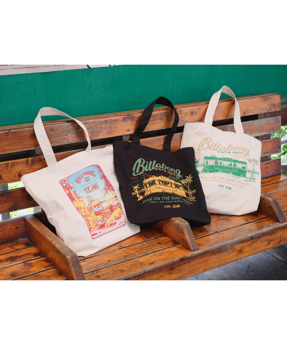 BILLABONG メンズ ENODEN TOTEBAG トートバッグ 【江ノ電×BILLABONG】【2026年秋冬モデル】
