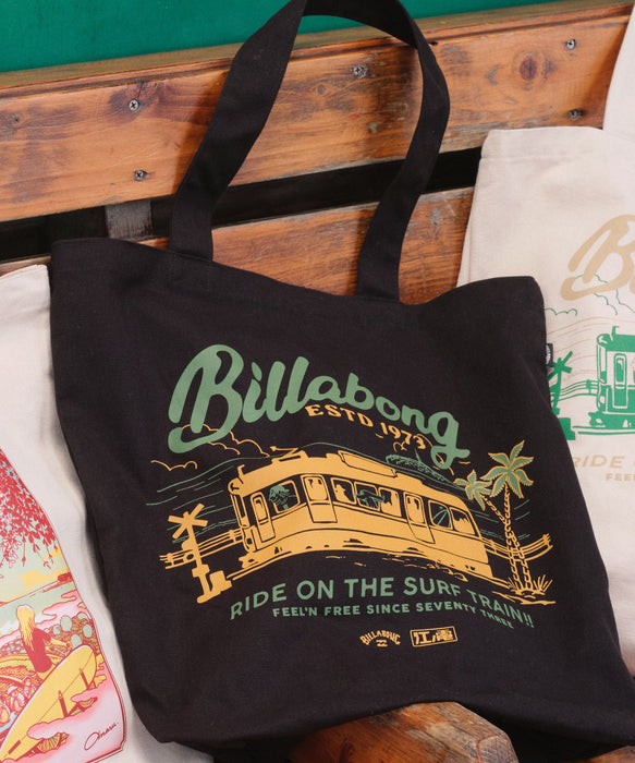 BILLABONG メンズ ENODEN TOTEBAG トートバッグ 【江ノ電×BILLABONG】【2026年秋冬モデル】