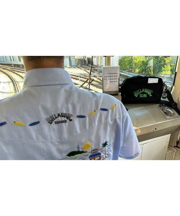BILLABONG メンズ 江ノ電クルー ショルダーバッグ【江ノ電×BILLABONG】【2026年秋冬モデル】