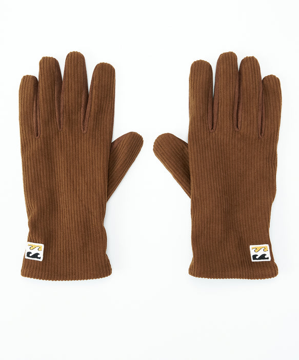 BILLABONG メンズ CORDUROY GLOVE その他アクセサリー 【2026年秋冬モデル】 BRN / F