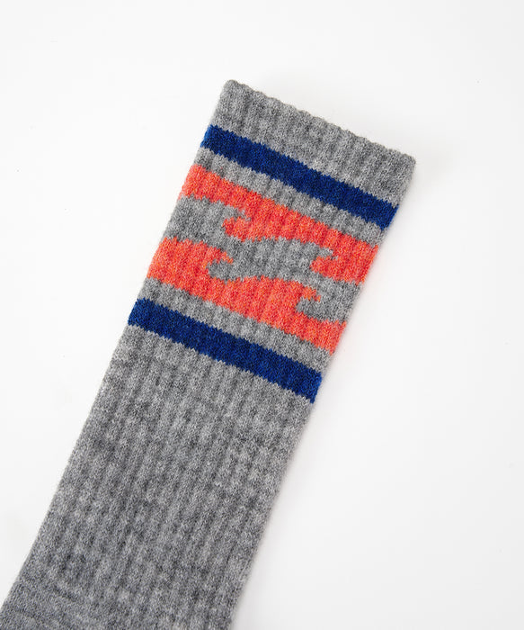 BILLABONG メンズ WINTER HIGHSOCKS　LINE ソックス 【2026年秋冬モデル】 GRY / F