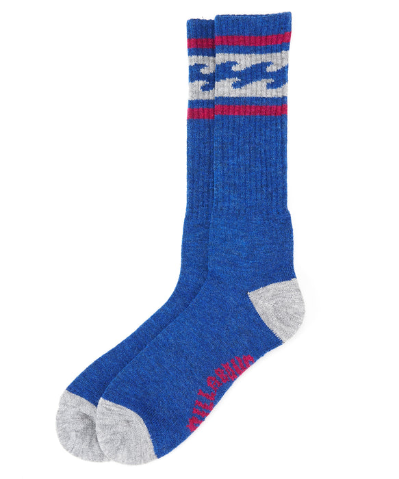 BILLABONG メンズ WINTER HIGHSOCKS　LINE ソックス 【2026年秋冬モデル】 TRI / F