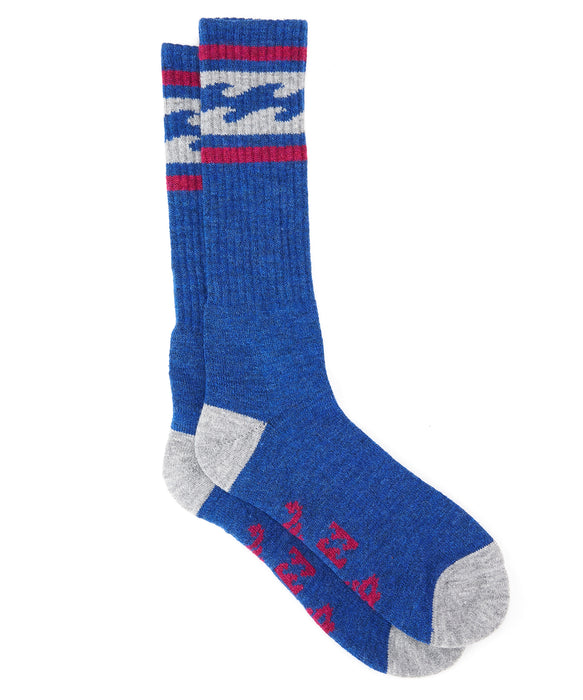 BILLABONG メンズ WINTER HIGHSOCKS　LINE ソックス 【2026年秋冬モデル】 TRI / F