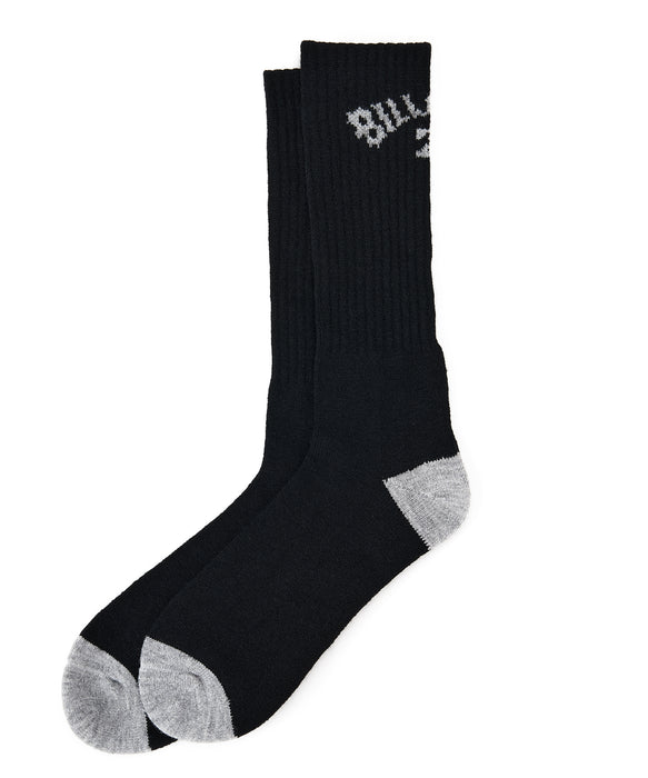 BILLABONG メンズ WINTER HIGHSOCKS　LOGO ソックス 【2026年秋冬モデル】 BLK / F