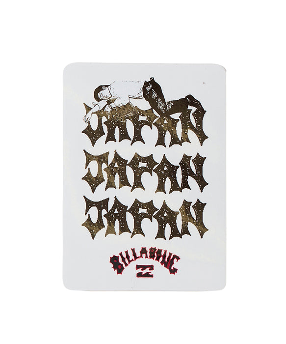 BILLABONG メンズ DESTINATION STICKER ステッカー【SHONAN STATION SURFERS】【2026年秋冬モデル】