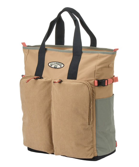 BILLABONG メンズ COVE TOTE BAG バックパック/リュック 【2026年秋冬モデル】 KHA / F