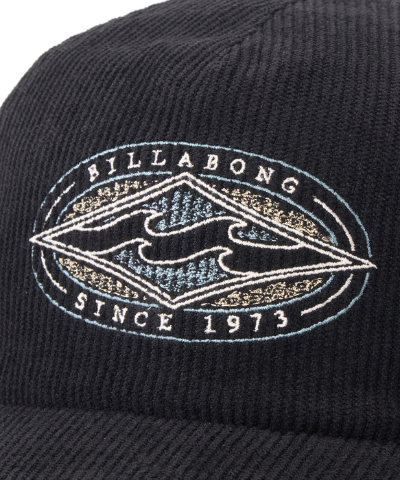 BILLABONG メンズ HERITAGE STRAPBACK キャップ 【2026年秋冬モデル】 BLK / F