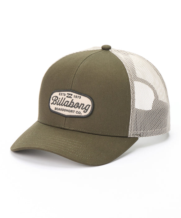 BILLABONG メンズ PLEDGED TRUCKER キャップ 【2026年秋冬モデル】 RFG / F