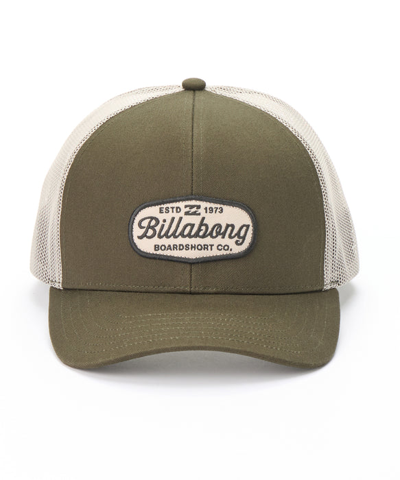 BILLABONG メンズ PLEDGED TRUCKER キャップ 【2026年秋冬モデル】 RFG / F