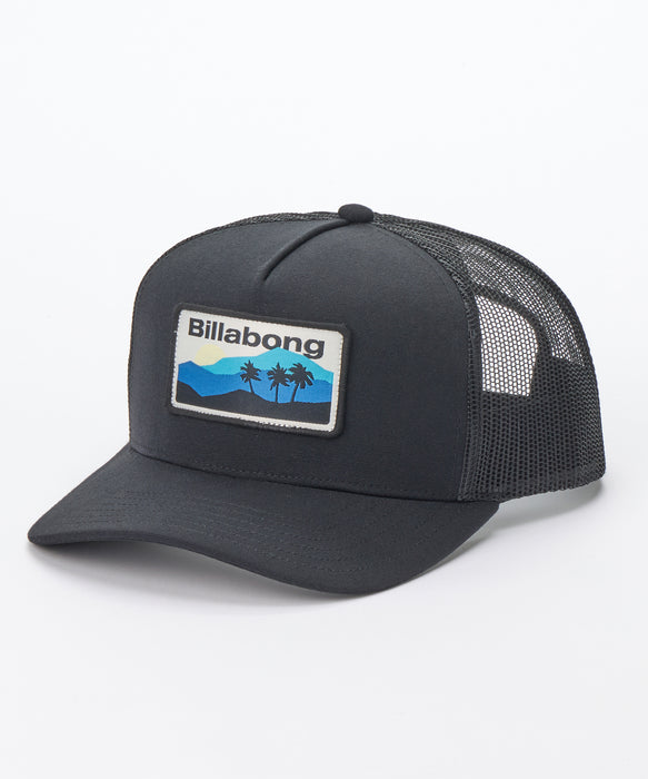 BILLABONG メンズ ADIV FEAT TRUCKER キャップ 【2026年秋冬モデル】 BLK / F