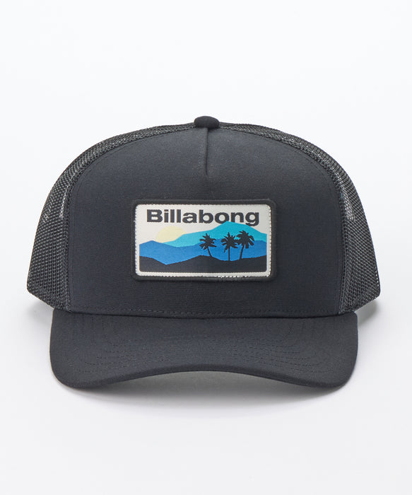 BILLABONG メンズ ADIV FEAT TRUCKER キャップ 【2026年秋冬モデル】 BLK / F