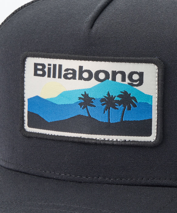 BILLABONG メンズ ADIV FEAT TRUCKER キャップ 【2026年秋冬モデル】 BLK / F