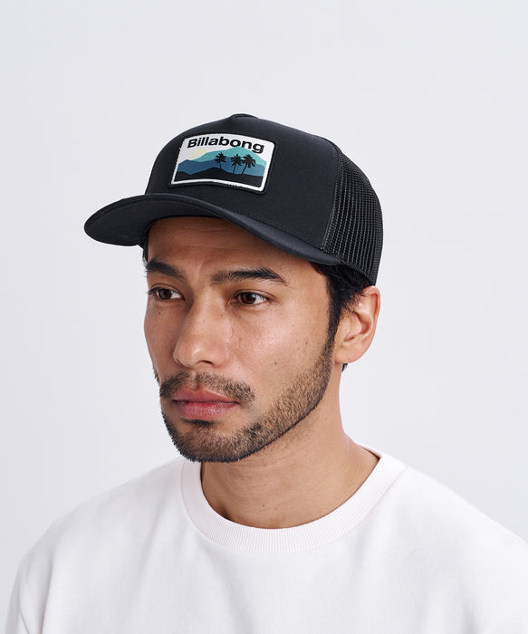 BILLABONG メンズ ADIV FEAT TRUCKER キャップ 【2026年秋冬モデル】 BLK / F