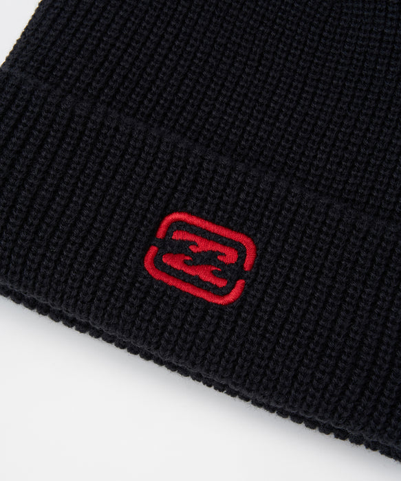 BILLABONG メンズ CORE LORD BEANIE ビーニー 【2026年秋冬モデル】 BLK / F