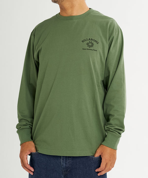 【直営店限定】BILLABONG メンズ SKULL バックプリント ロンT 【2026年秋冬モデル】