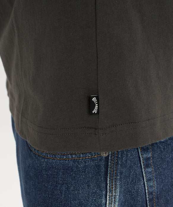 【直営店限定】BILLABONG メンズ SKULL バックプリント ロンT 【2026年秋冬モデル】