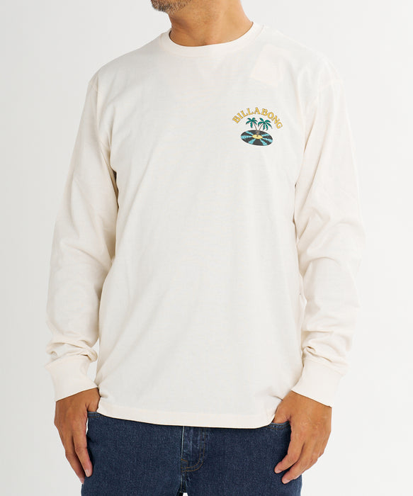 【直営店限定】BILLABONG メンズ アイランド バックプリント ロンT 【2026年秋冬モデル】