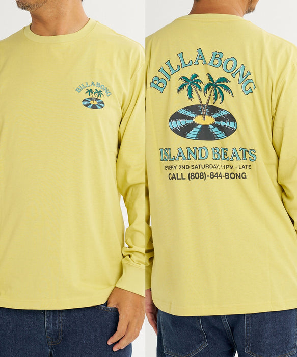 【直営店限定】BILLABONG メンズ アイランド バックプリント ロンT 【2026年秋冬モデル】