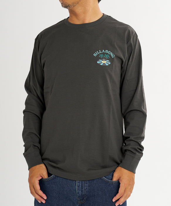 【直営店限定】BILLABONG メンズ アイランド バックプリント ロンT 【2026年秋冬モデル】