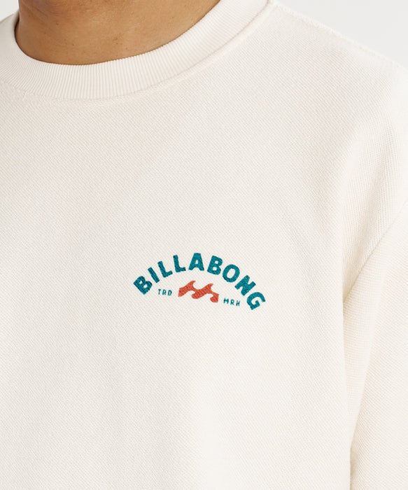 【直営店限定】BILLABONG メンズ バックプリント ロゴ トレーナー 【2026年秋冬モデル】