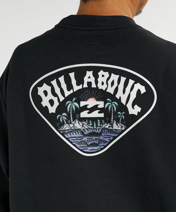 【直営店限定】BILLABONG メンズ トライアングル バックプリント トレーナー 【2026年秋冬モデル】