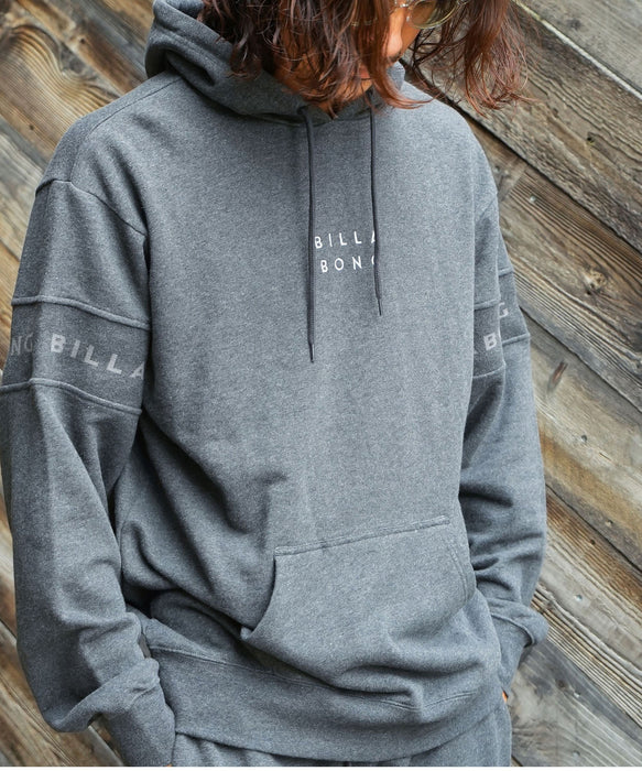 【直営店限定】BILLABONG メンズ リンガーロゴ セットアップ パーカー 【2026年秋冬モデル】