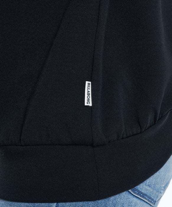 BILLABONG ウィメンズ DOUBLE KNIT LOOSE FI トレーナー 【2026年春夏モデル】 BLK / M