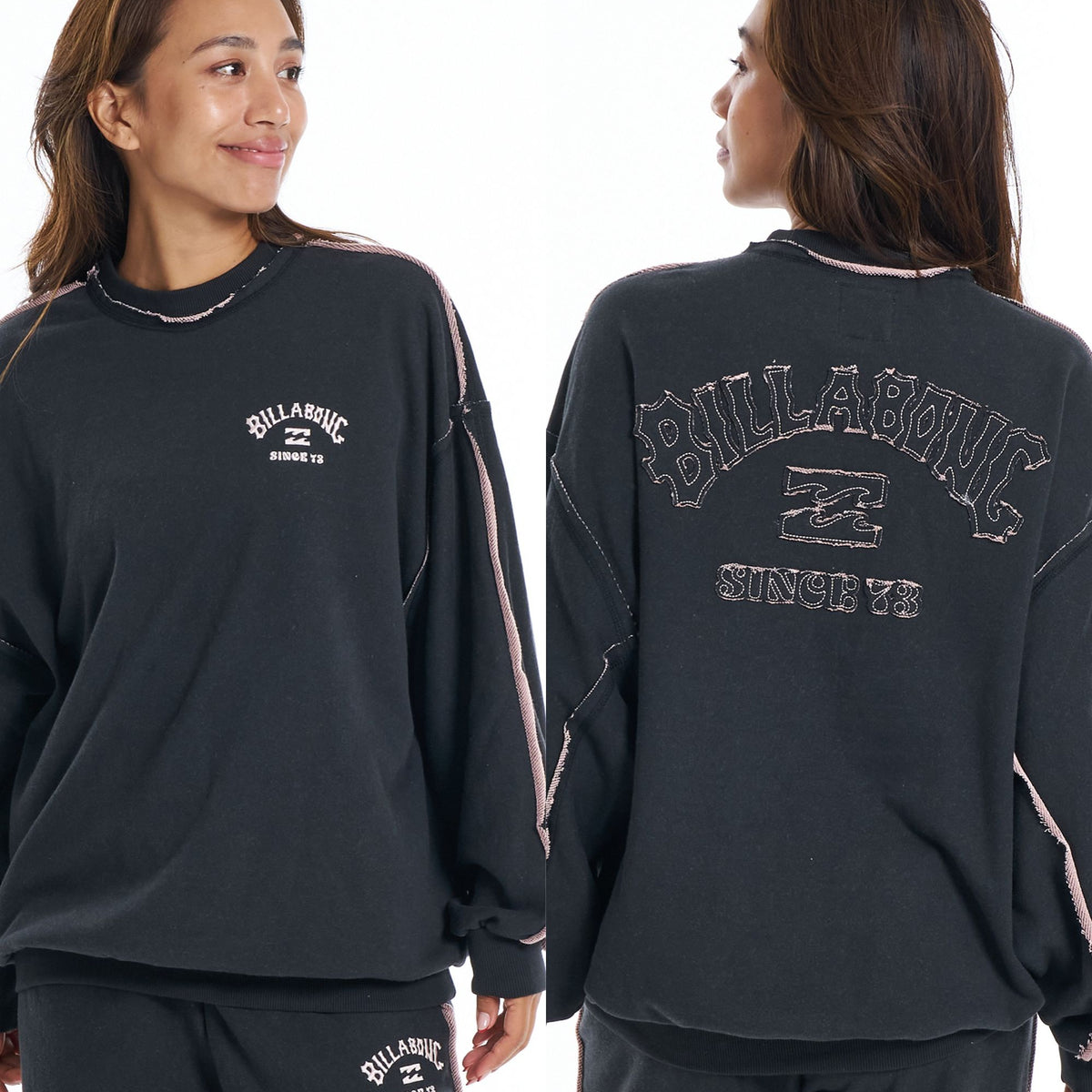 SALE】【直営店限定】BILLABONG ウィメンズ CONTRAST BIG LOOSE