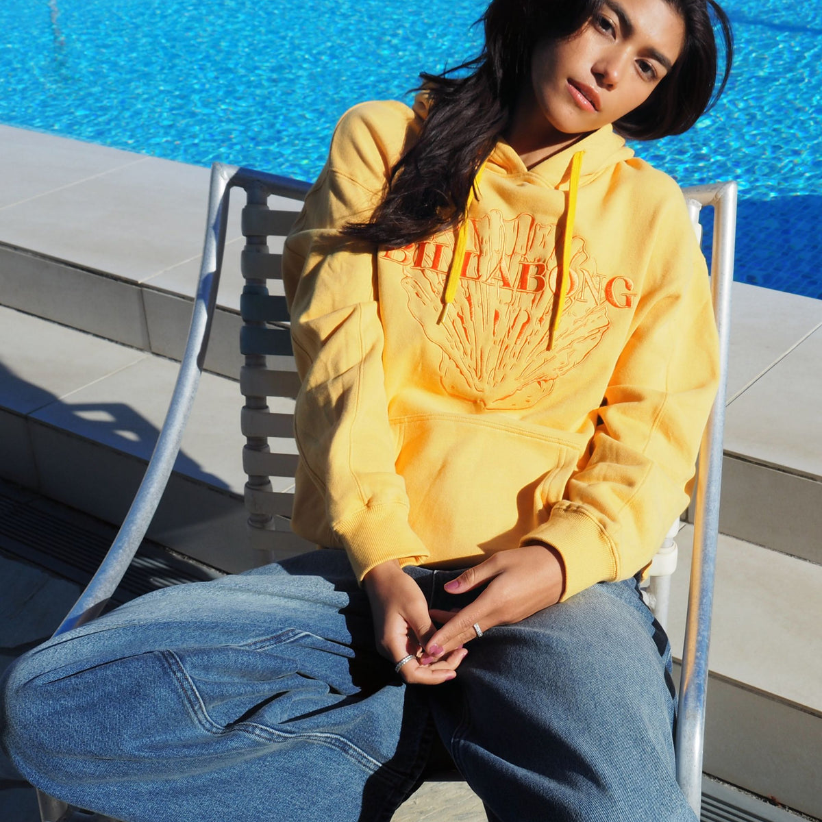 BILLABONG ウィメンズ SHELL LOOSE FIT SWEA パーカー 【2026年春夏