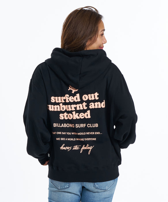 BILLABONG ウィメンズ BIG LOOSE SWEAT ZIP パーカー 【2026年春夏モデル】