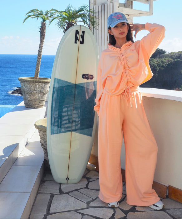 BILLABONG ウィメンズ CROPPED LIGHT SWEAT セットアップパーカー