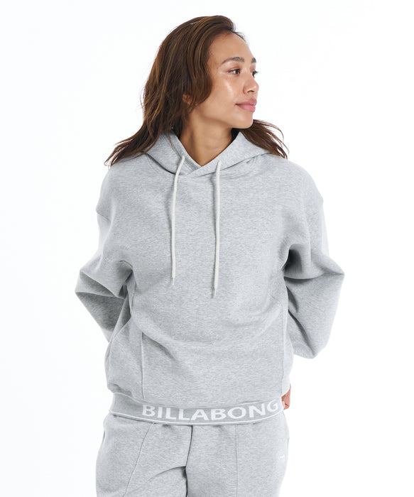 BILLABONG ウィメンズ DOUBLE KNIT LOOSE FI セットアップパーカー
