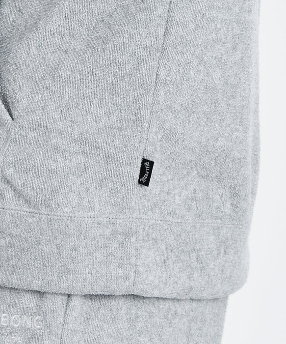 BILLABONG ウィメンズ PILE ZIP PARKA スウェットジャケット 【2026年春夏モデル】 GRY / L