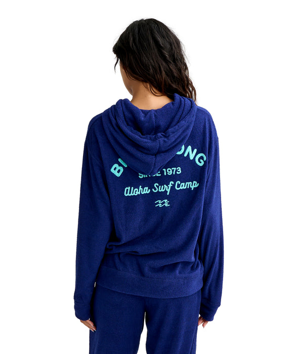 BILLABONG ウィメンズ セットアップ パイルパーカー 【2026年春夏モデル】