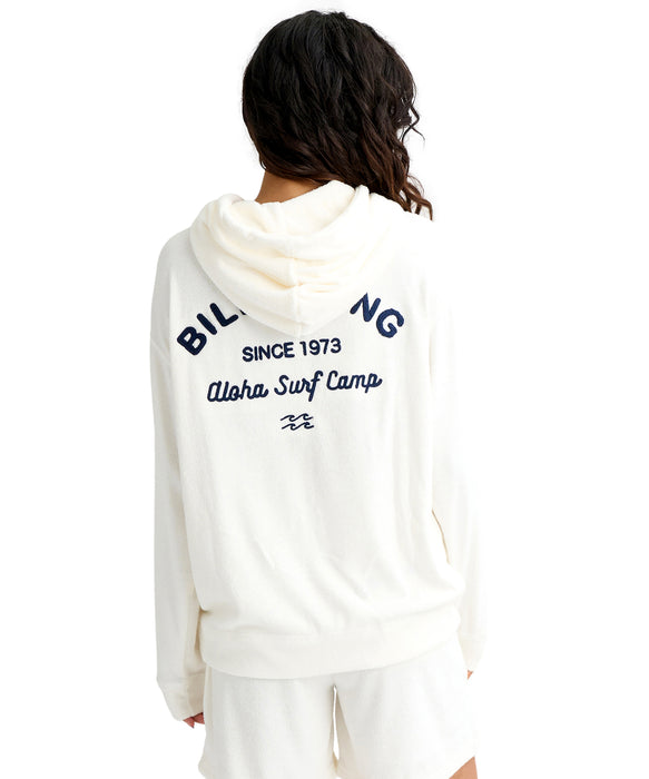 BILLABONG ウィメンズ 【CHILLWEAR】セットアップ パイルパーカー