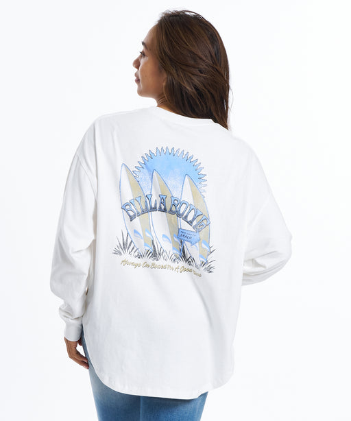 SALE】BILLABONG ウィメンズ READY AND SET ROUND ロンT 【2026年春夏