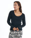 BILLABONG ウィメンズ 2WAY BABY FIT RIB LS ロンT 【2026年春夏モデル】 BLK / M