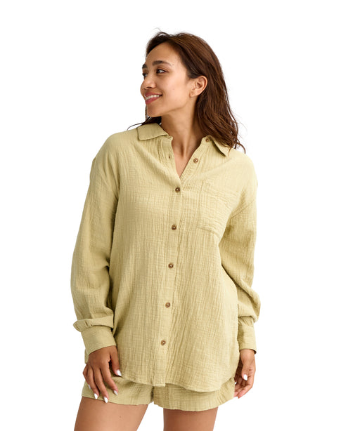 BILLABONG ウィメンズ WANDERER SOLID LS WV 長袖シャツ 【2026年春夏モデル】 CAC / S