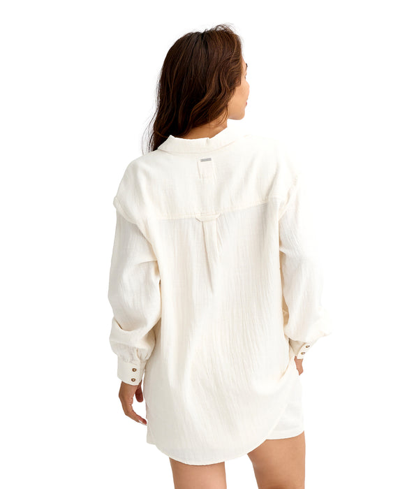 BILLABONG ウィメンズ WANDERER SOLID LS WV 長袖シャツ 【2026年春夏モデル】 SCS1 / S