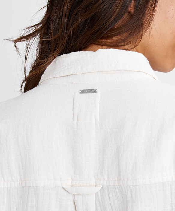 BILLABONG ウィメンズ WANDERER SOLID LS WV 長袖シャツ 【2026年春夏モデル】 SCS1 / S