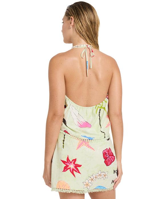 BILLABONG ウィメンズ LOTTIE HALL WVN TNK 半袖シャツ 【2026年春夏モデル】 SLM / S